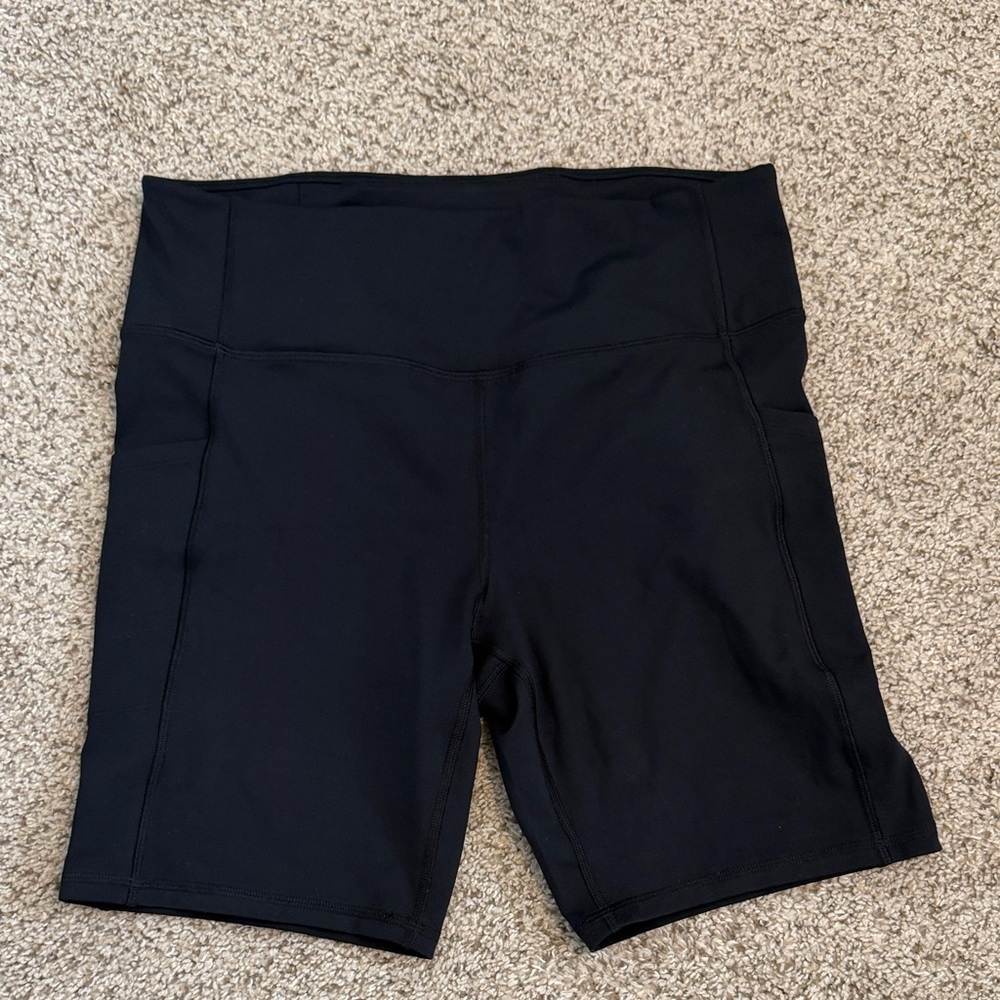 All in Motion Women's Black Bike Shorts
